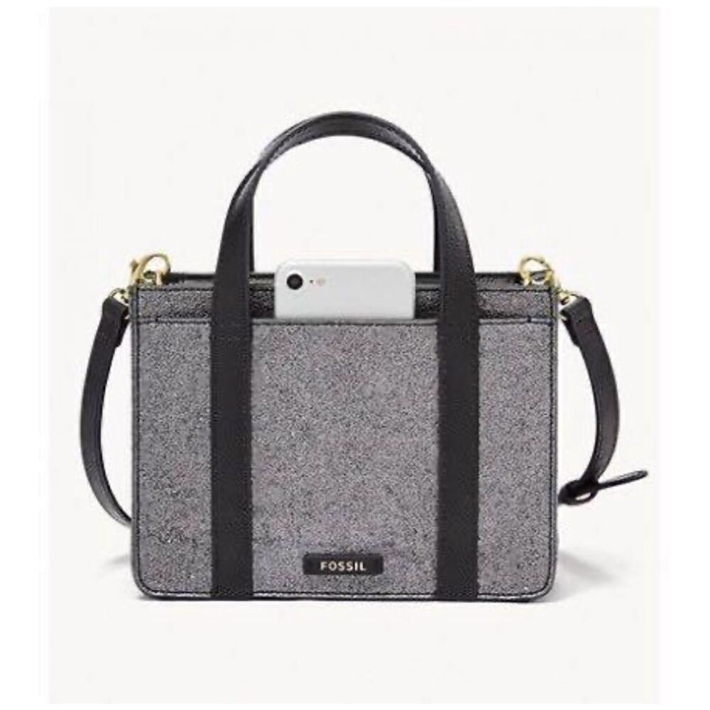 Fossil Maisie Mini Metallic Satchel